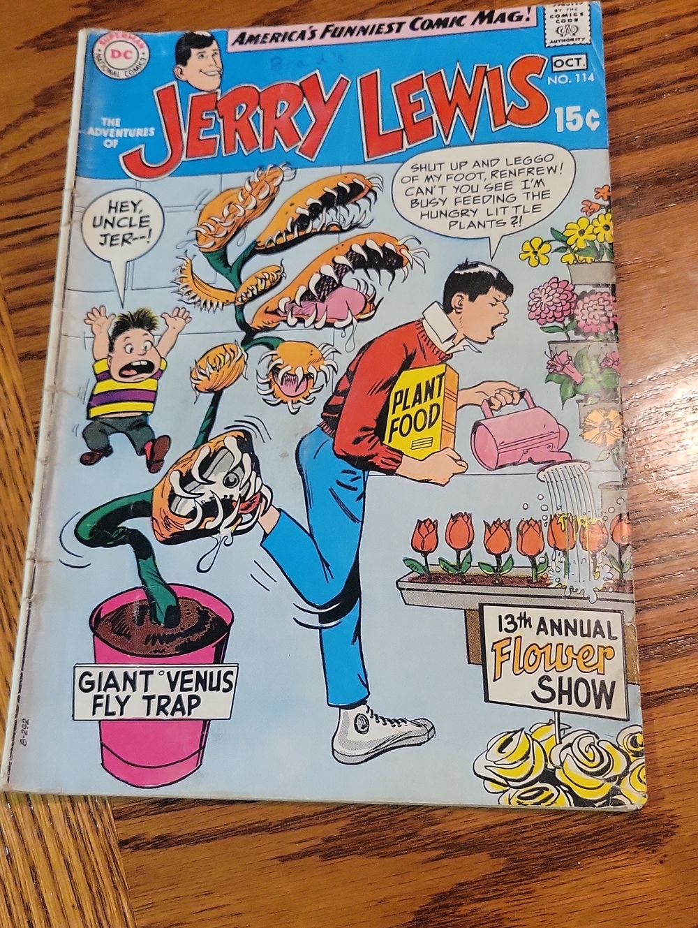 1969~DC~Jerry Lewis Comic Book #114